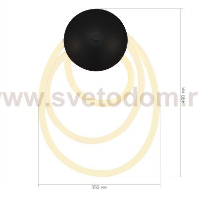 Светильник  светодиодный St luce SL6102.411.30 SAGRATO