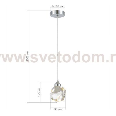 Светильник  светодиодный St luce SL6114.103.01 CASCATO