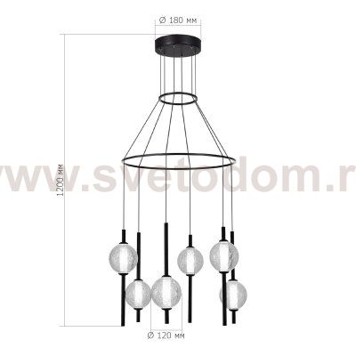 Светильник  светодиодный St luce SL6120.403.06 PEEK