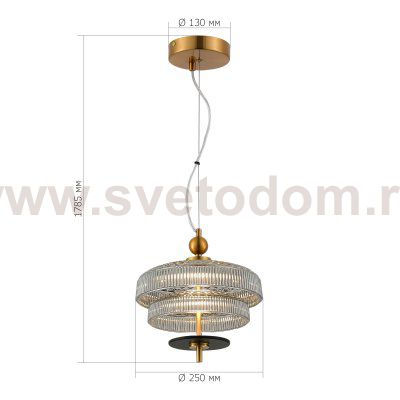 Светильник  светодиодный St luce SL6122.303.01 ORIENTAL