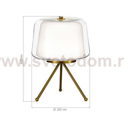 Светильник  светодиодный St luce SL6127.304.01 PANDORA