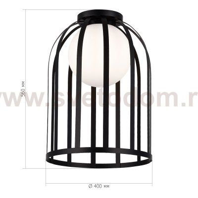 Светильник  с лампой накаливания St luce SL6129.402.01 NORDIC