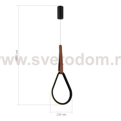 Светильник  светодиодный St luce SL6131.413.12 SHAPE