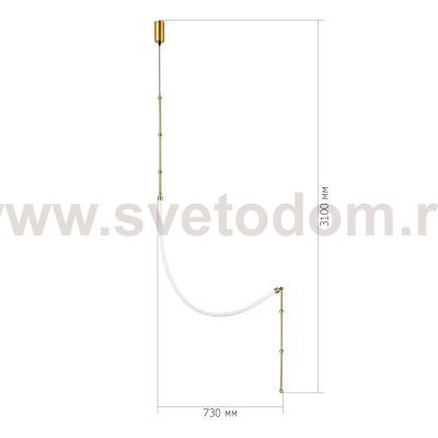 Светильник  светодиодный St luce SL6132.301.20 STRAP