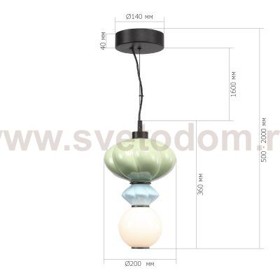 Светильник  светодиодный St luce SL6134.403.01 FLORENTINI