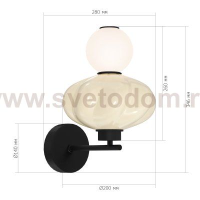 Светильник  светодиодный St luce SL6134.411.01 FLORENTINI
