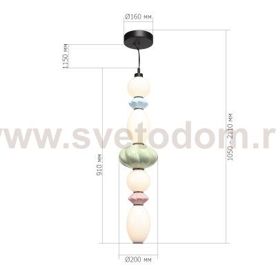 Светильник  светодиодный St luce SL6134.453.01 FLORENTINI
