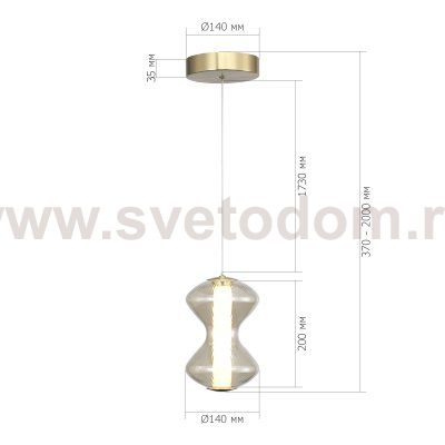 Светильник  светодиодный St luce SL6136.203.01 SPINE