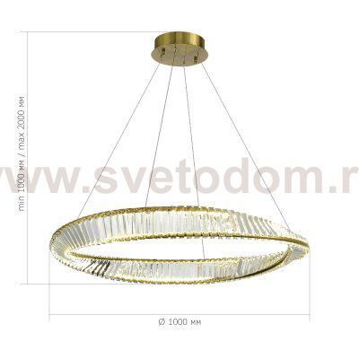 Светильник  светодиодный St luce SL6204.321.01 RITORTO