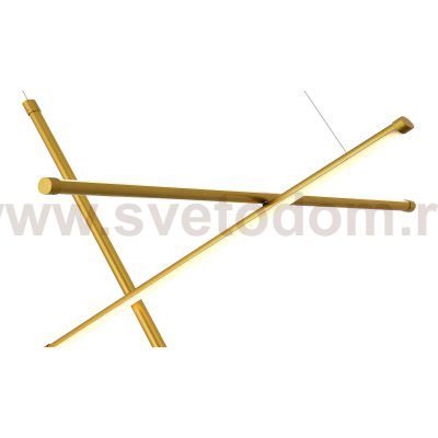 SL6207.113.37 Светильник подвесной ST-Luce Матовое серебро LED 1*37W 3000K RETICO