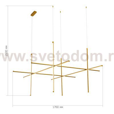 Светильник  светодиодный St luce SL6207.203.150 RETICO
