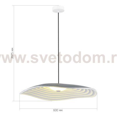 Светильник  светодиодный St luce SL6208.711.12 OASIS
