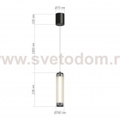 Светильник  светодиодный St luce SL6224.403.01 BAMBOO