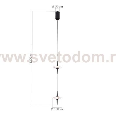 Светильник  светодиодный St luce SL6231.403.02 ZENITH
