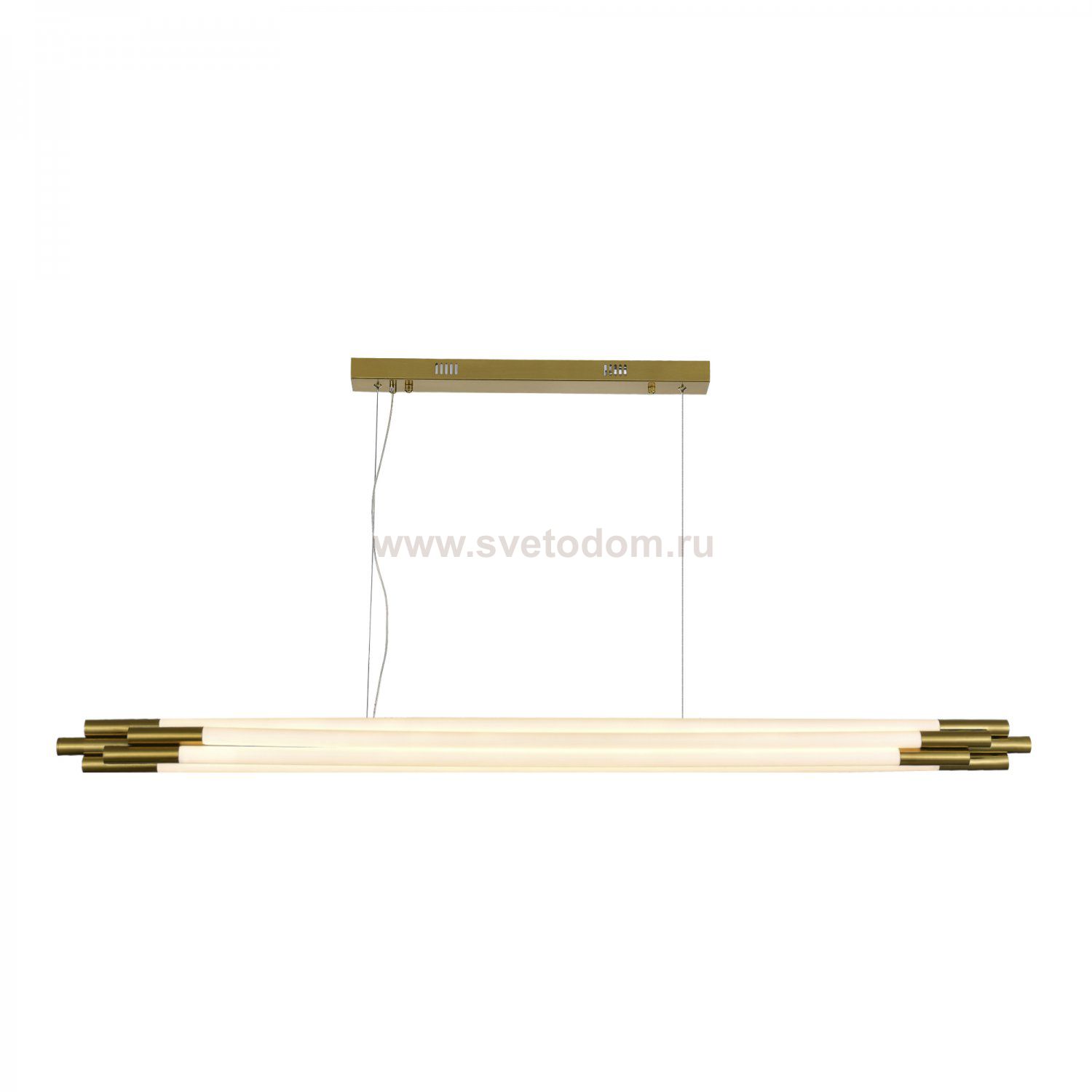 SL6237.303.58 Светильник подвесной ST-Luce латунь/белый LED 1*58W 4000K DALLAMOS