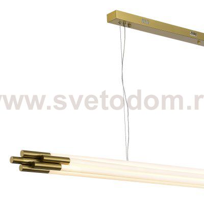 SL6237.303.58 Светильник подвесной ST-Luce латунь/белый LED 1*58W 4000K DALLAMOS