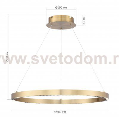 Светильник  светодиодный St luce SL6238.333.01 PARILLA