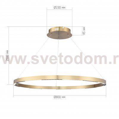 Светильник  светодиодный St luce SL6238.343.01 PARILLA