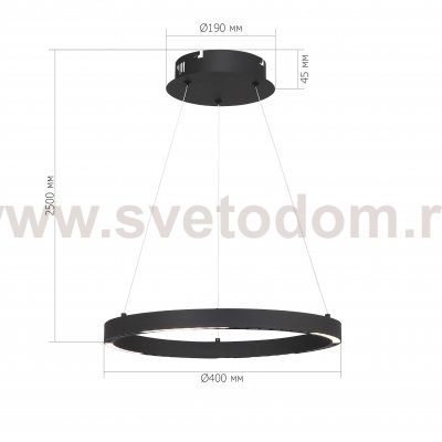 Светильник  светодиодный St luce SL6238.423.01 PARILLA