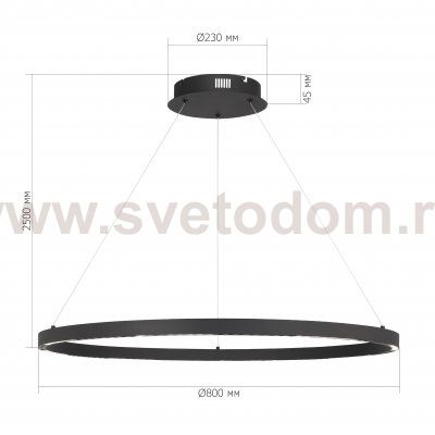 Светильник  светодиодный St luce SL6238.443.01 PARILLA