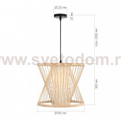 Светильник  с лампой накаливания St luce SL6241.503.01 ALMA