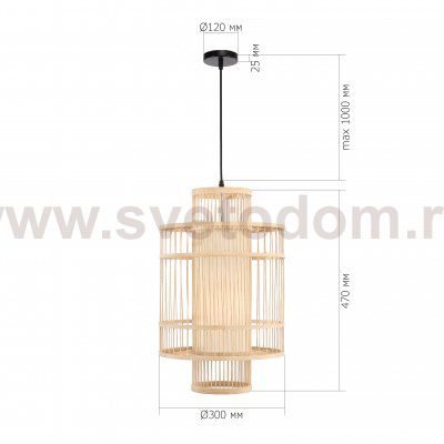 Светильник  с лампой накаливания St luce SL6241.523.01 ALMA