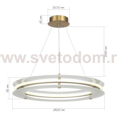 Светильник  светодиодный St luce SL6245.203.01 FAGY