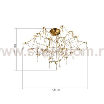 Светильник  светодиодный St luce SL6601.202.78 GRAVETTA