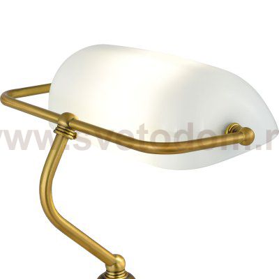 SL6620.304.01 Прикроватная лампа ST-Luce латунь/белый E27 1*40W VICE