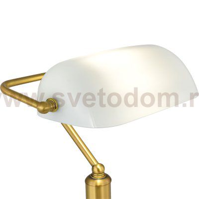 SL6620.304.01 Прикроватная лампа ST-Luce латунь/белый E27 1*40W VICE