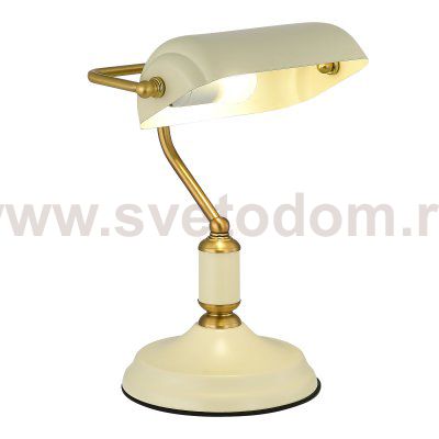 SL6620.504.01 Прикроватная лампа ST-Luce латунь/бежевый E27 1*40W VICE