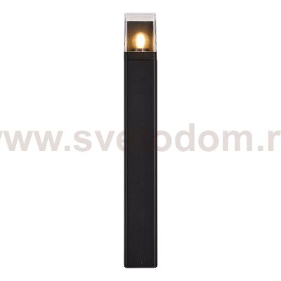 SL9016.405.01 Светильник уличный напольный ST-Luce черный/черный E27 1*15W SLIDE