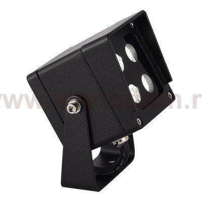 SL9520.405.01 Светильник уличный наземный ST-Luce черный/черный LED 1*9W 3000K/4000K/6500K GLARE