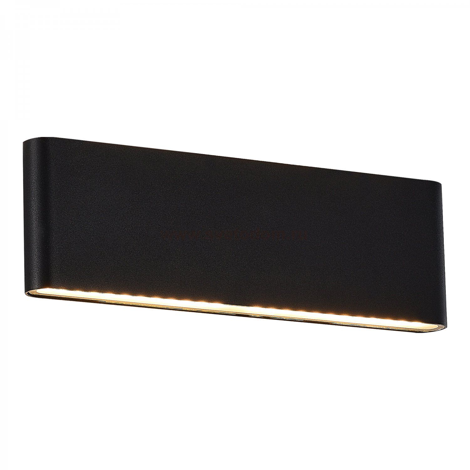 SL9531.411.01 Светильник ул настенный ST-Luce черный/белый LED 1*10/15/20W 2700/3000/3500/4000/5000K BRISS