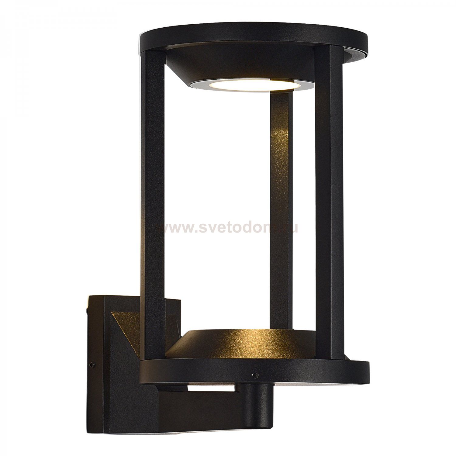 SL9535.401.01 Светильник уличный настенный ST-Luce черный/черный LED 1*9W 3000K GLORR