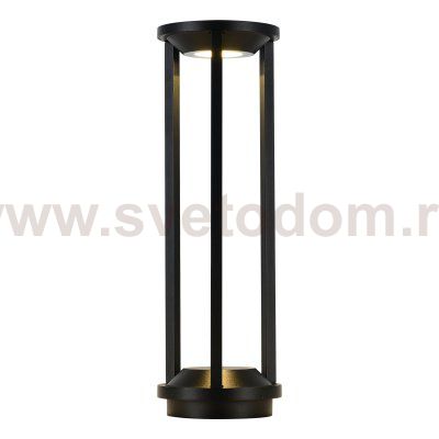 SL9535.405.01 Светильник уличный напольный ST-Luce черный/черный LED 1*9W 3000K GLORR