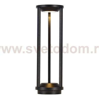 SL9535.405.01 Светильник уличный напольный ST-Luce черный/черный LED 1*9W 3000K GLORR