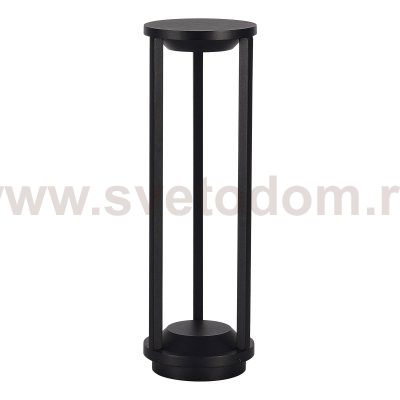 SL9535.405.01 Светильник уличный напольный ST-Luce черный/черный LED 1*9W 3000K GLORR