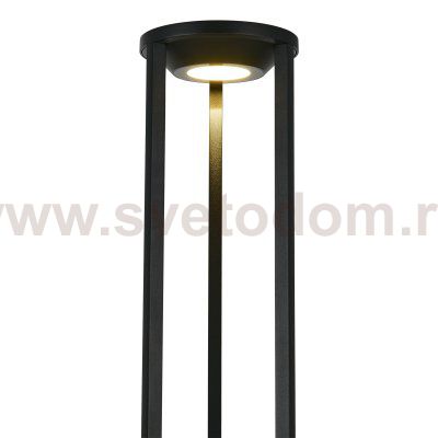 SL9535.415.01 Светильник уличный напольный ST-Luce черный/черный LED 1*9W 3000K GLORR