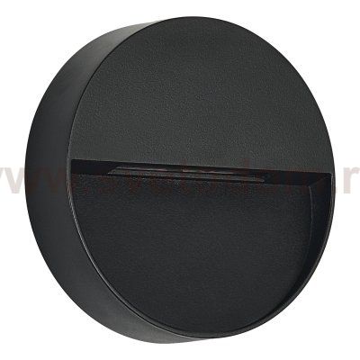 SL9537.401.14 Светильник уличный настенный ST-Luce черный/черный LED 1*1,5W 3000K LADE
