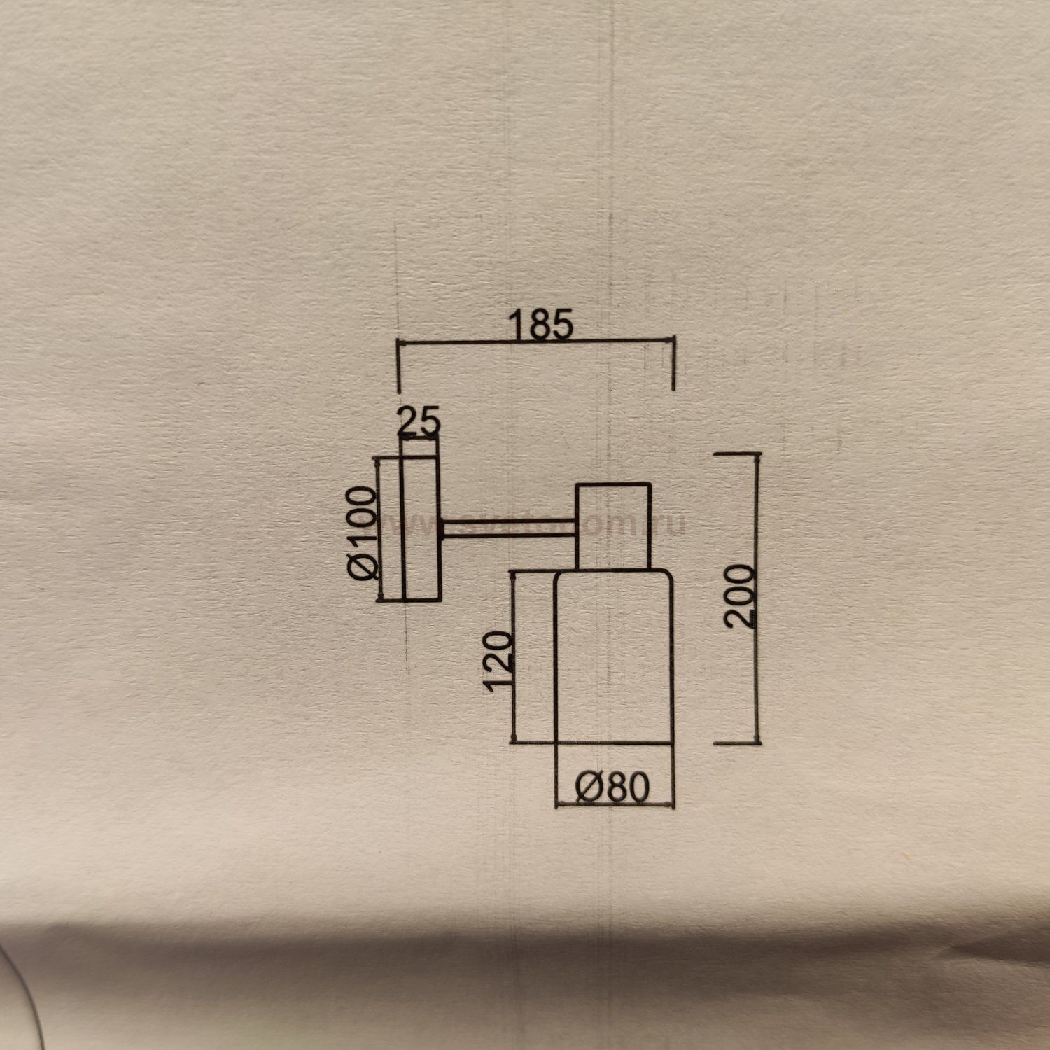 Светильник настенный бра St luce SLE1139-301-01 GESSI