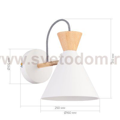 Светильник настенный бра St luce SLE125101-01 Modica