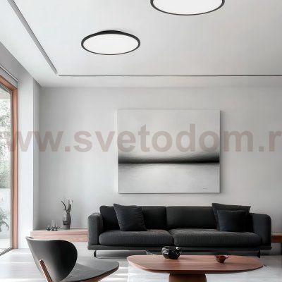 SLE1811-202-01 Светильник потолочный Золотистый/белая LED 1*42W 4000K TASSEN