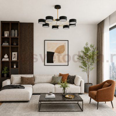Светильник потолочный St luce SLE6005-402-08 VALLE