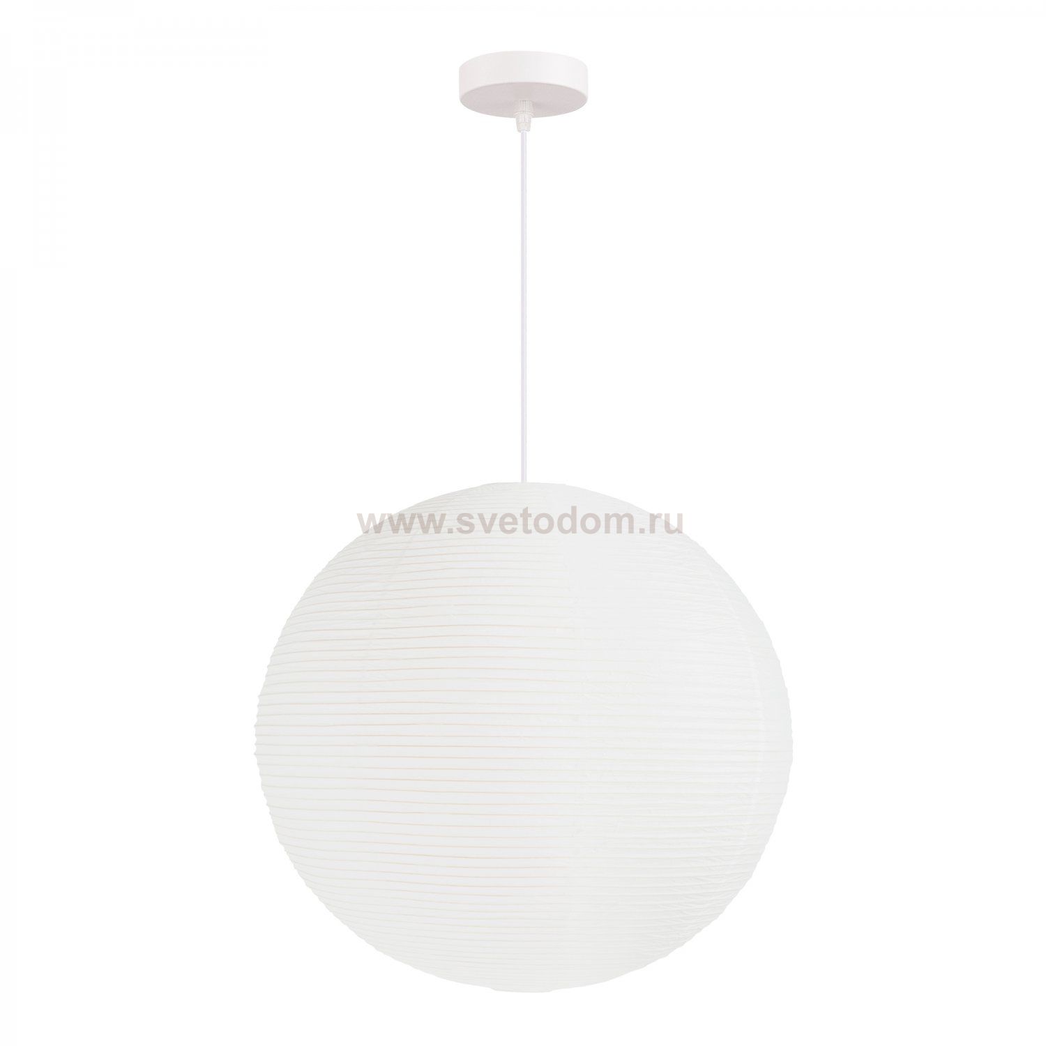 SLE6020-523-01 Светильник подвесной EVOLUCE белый D600mm E27 1*60W MOON