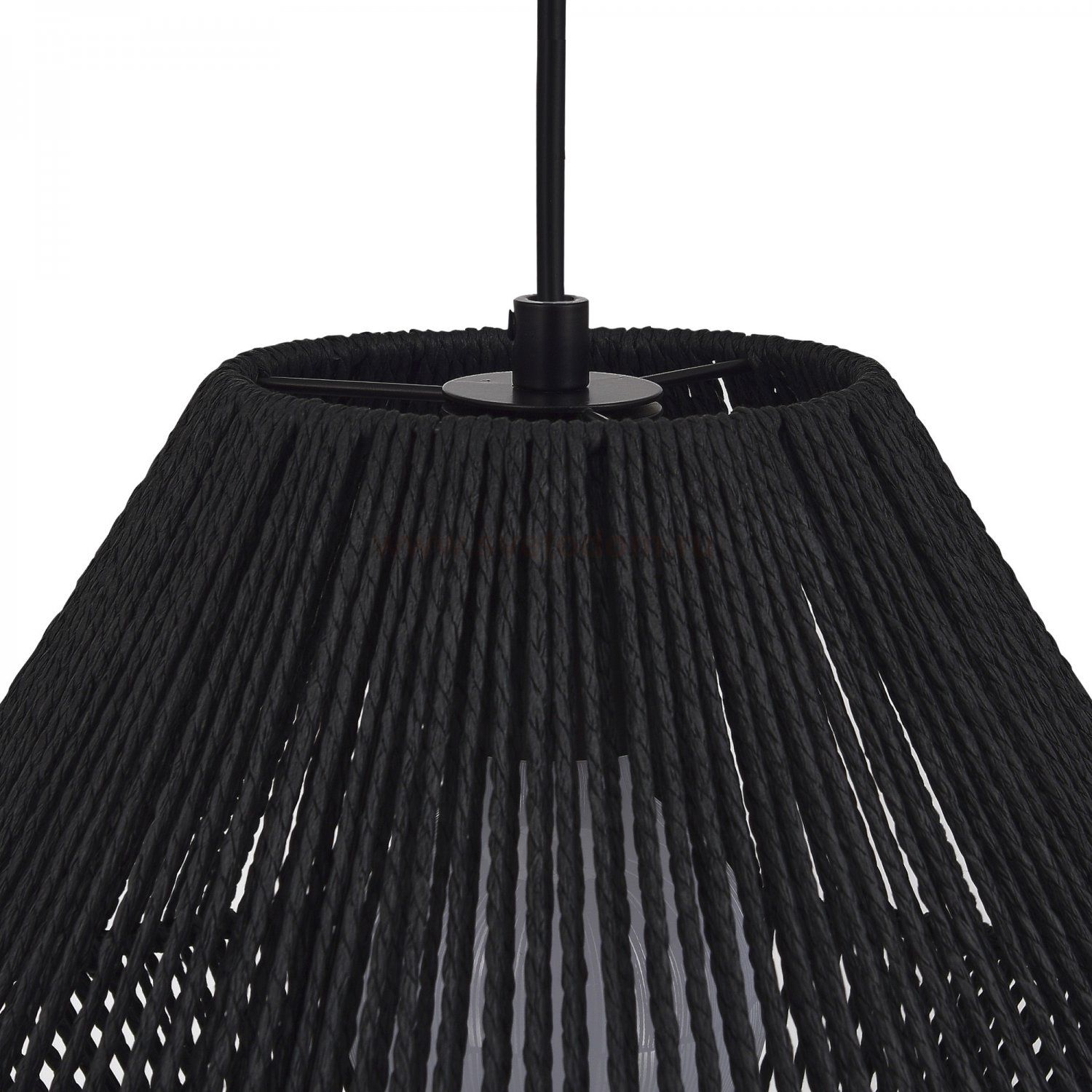 Светильник подвесной плетеный черный St luce SLE6025-403-01