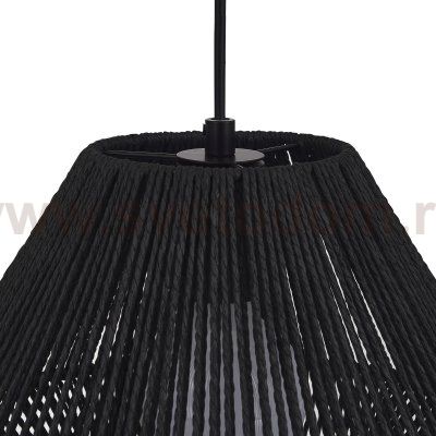 Светильник подвесной плетеный черный St luce SLE6025-403-01