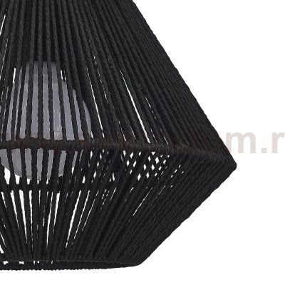 Светильник подвесной плетеный черный St luce SLE6025-403-01