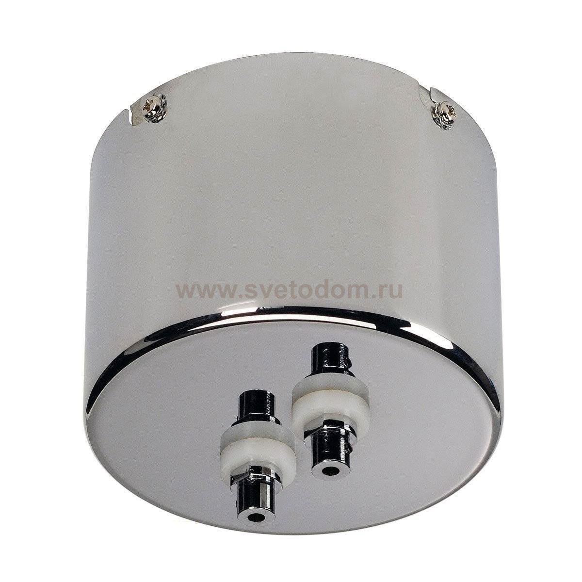 SLV 138820 TRAFO 210VA трансформатор индукционный 210ВA, 230В/12В в декоративном корпусе, хром