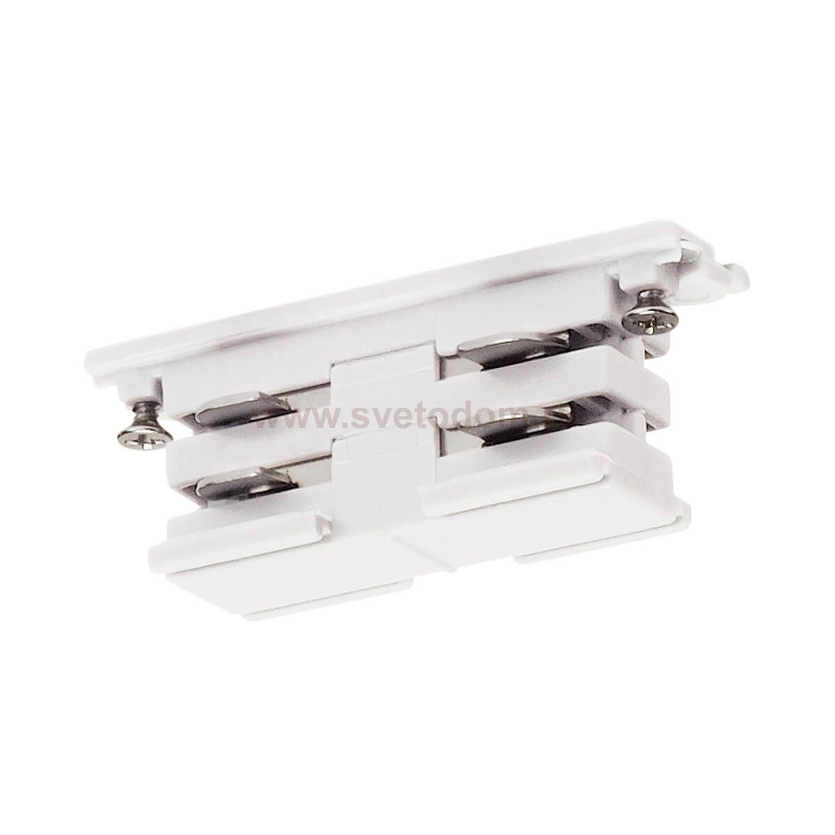 SLV 175071 L?ngsverbinder f?r 3P.- schiene, elektrisch, weiss